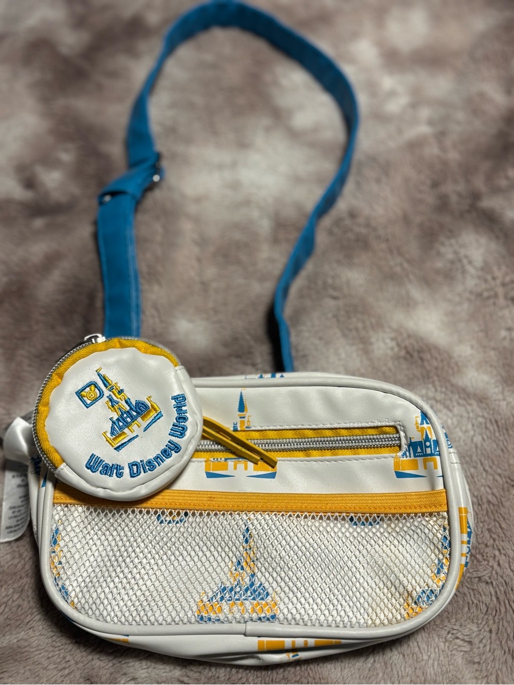 Disney Parks Walt Disney World 50th Anniversary Vault Belt Bag Coin Pouch